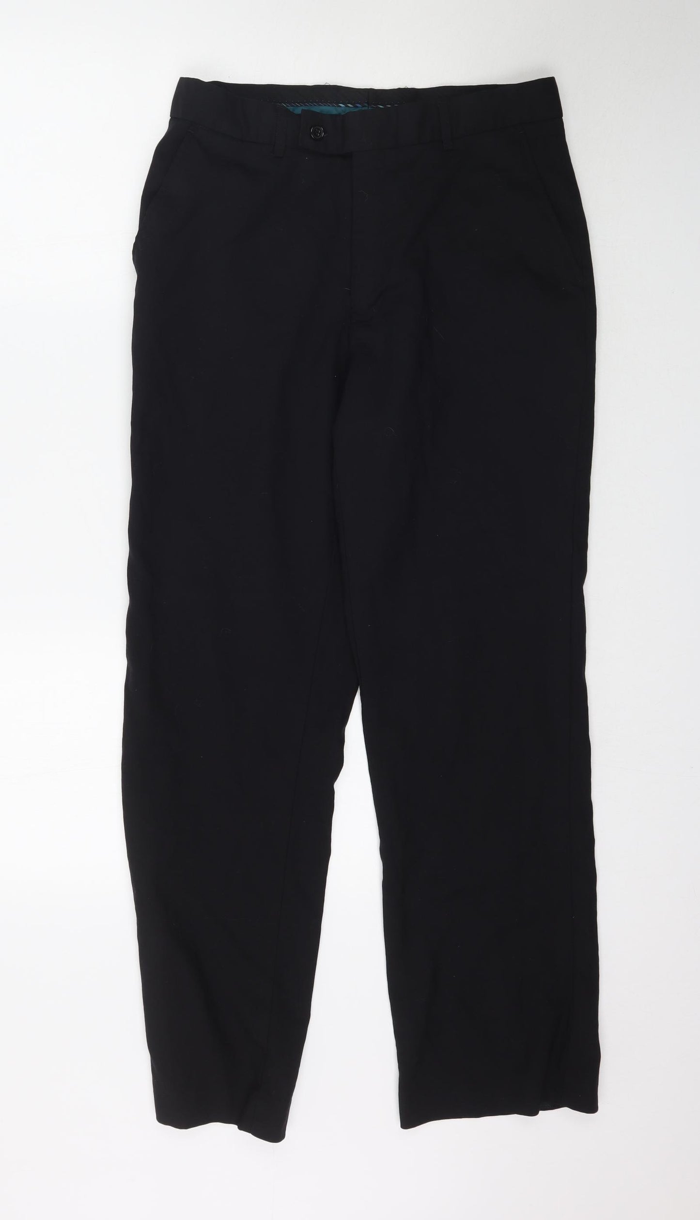 George Mens Black   Trousers  Size 32 L31 in