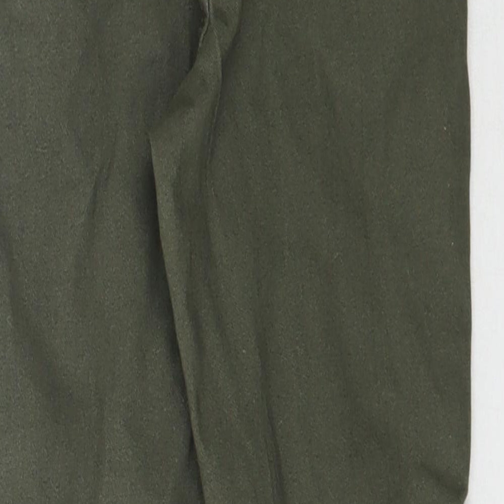 Preworn Boys Green    Trousers Size 6-7 Years