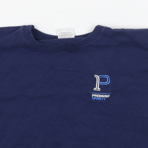 Fruit of the Loom Boys Blue   Basic T-Shirt Size 3-4 Years