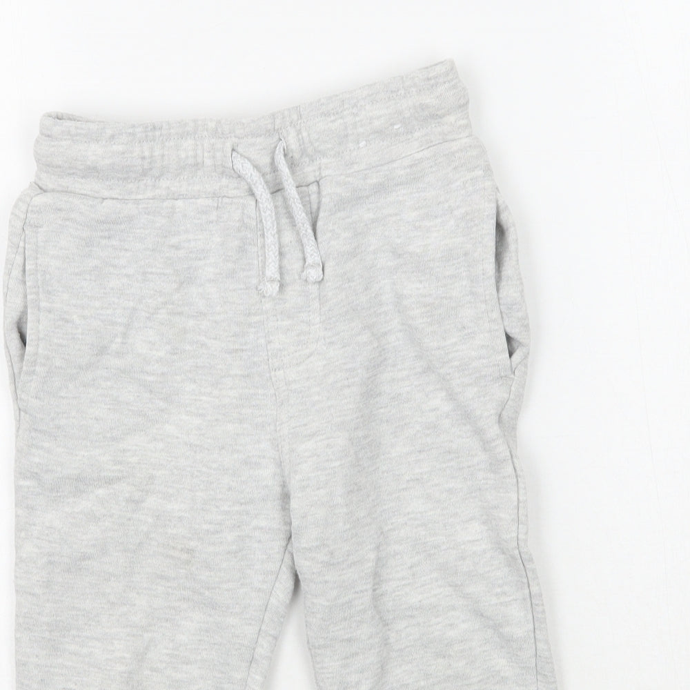 F&F Boys Grey   Jogger Trousers Size 3-4 Years