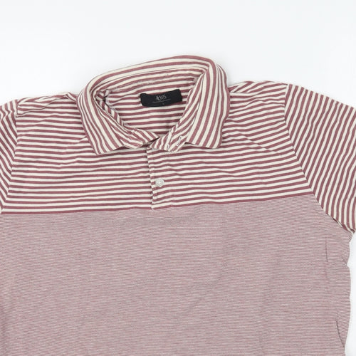 ACW85 Mens Purple    Polo Size L