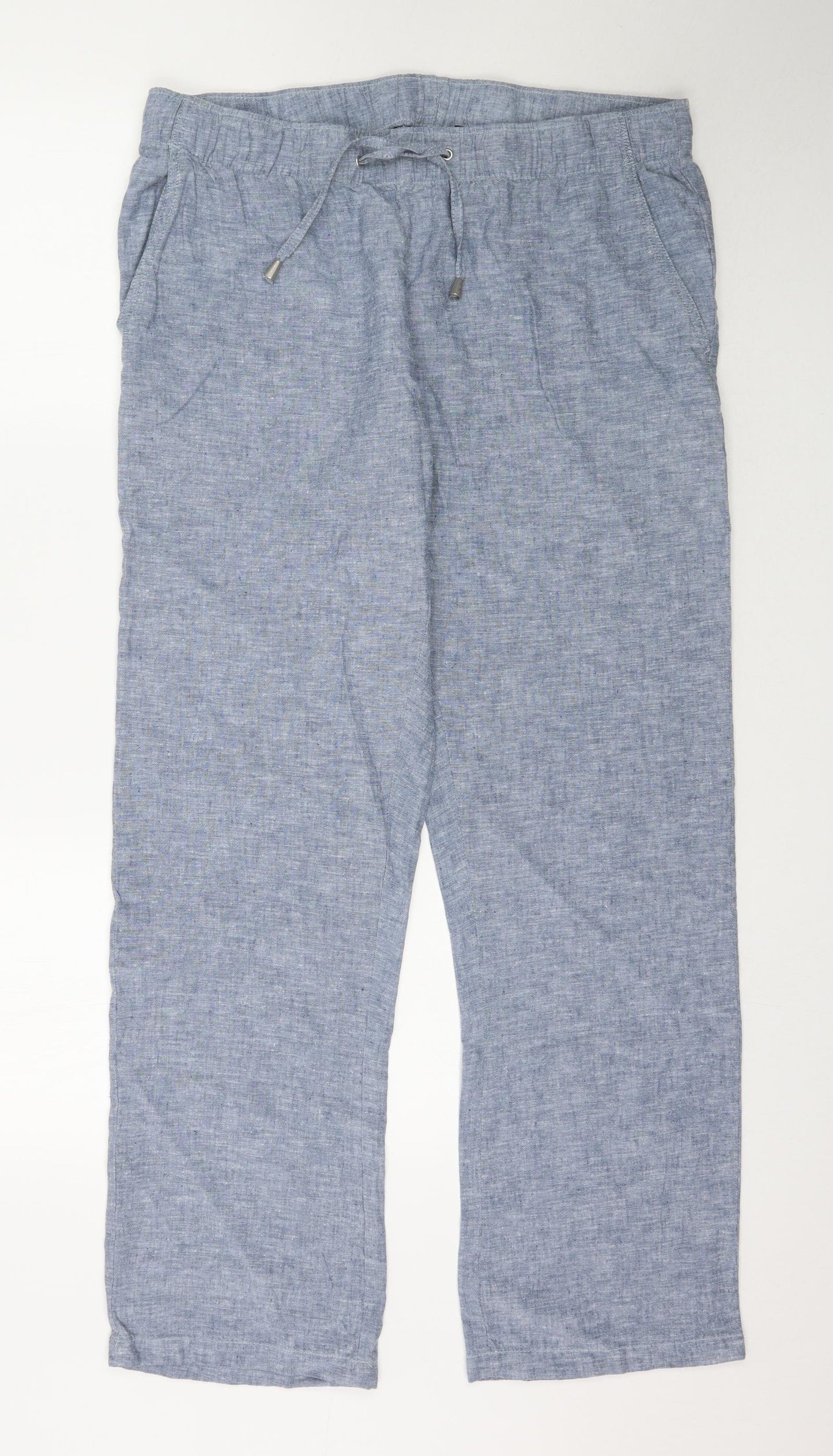 ESMARA Womens Blue   Trousers  Size 18 L32 in