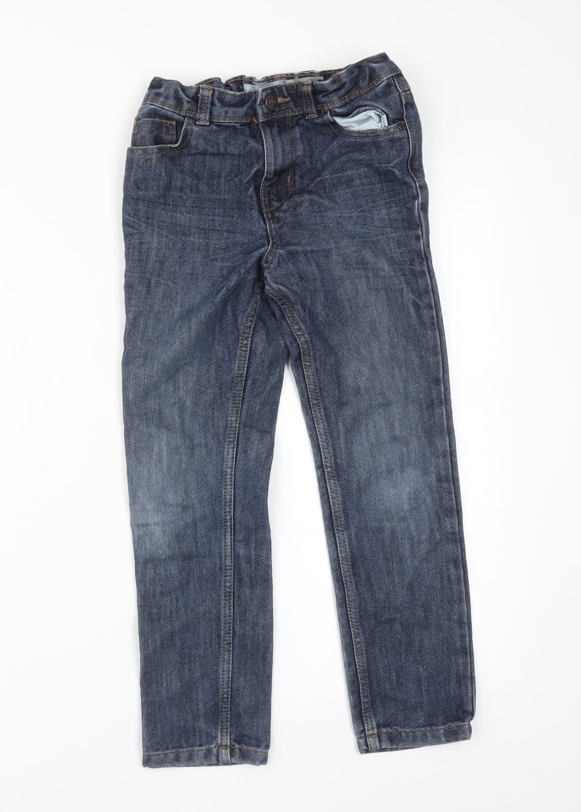 DENIM CO Boys Blue  Denim Straight Jeans Size 8-9 Years