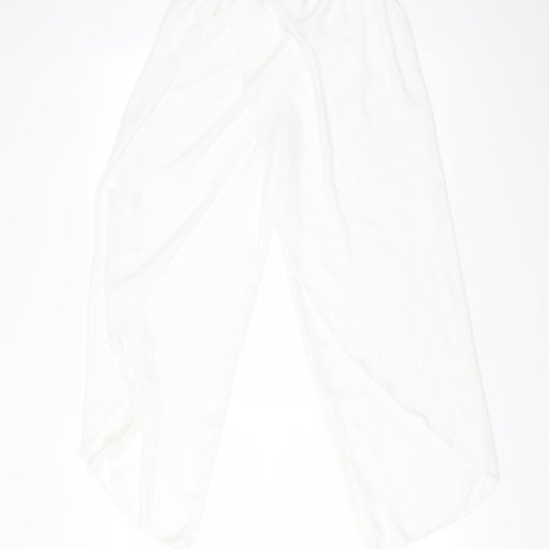 VESTIDOS Womens White   Trousers  Size S L28 in