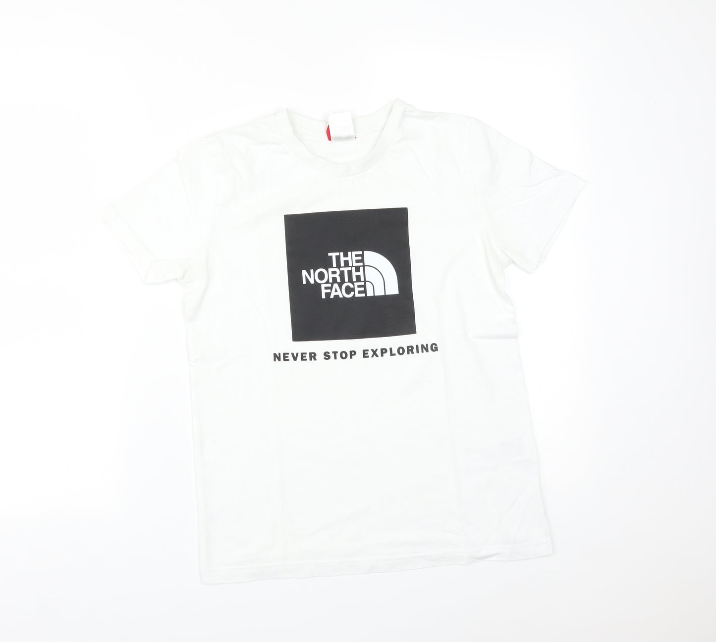 The North Face Boys White   Basic T-Shirt Size L