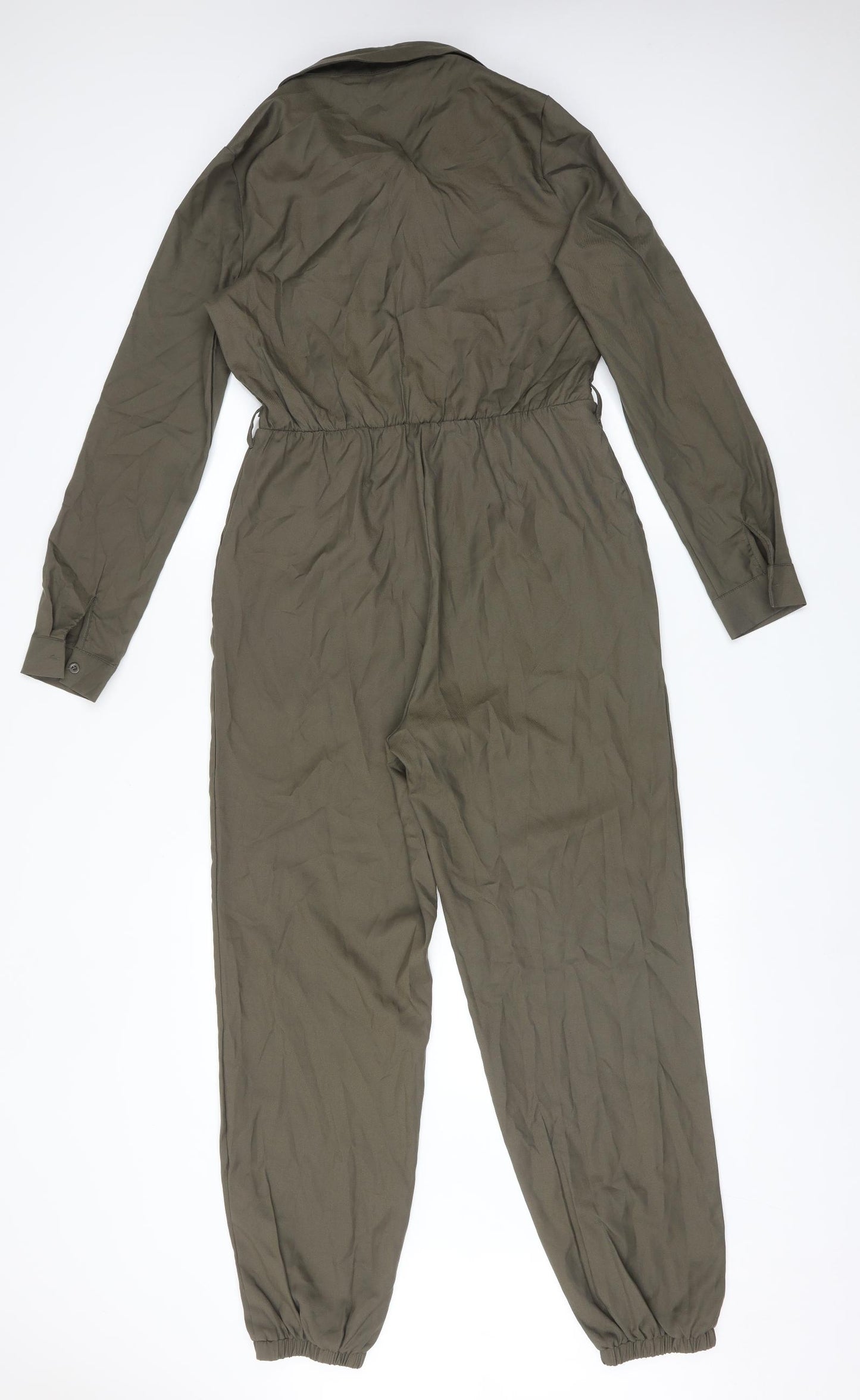 In the Style Womens Green   Jumpsuit One-Piece Size 10