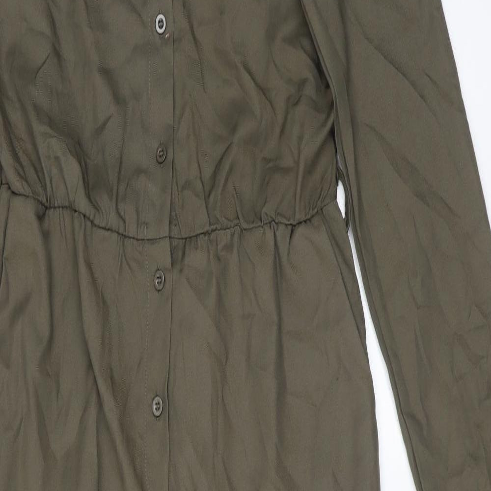 In the Style Womens Green   Jumpsuit One-Piece Size 10