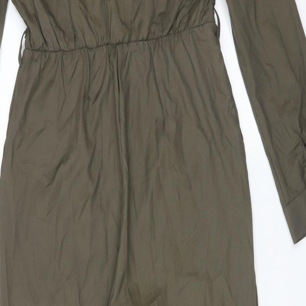 In the Style Womens Green   Jumpsuit One-Piece Size 10