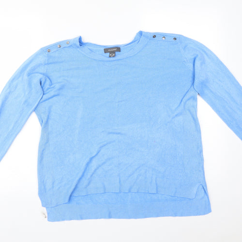 Primark Womens Blue   Pullover Sweatshirt Size L