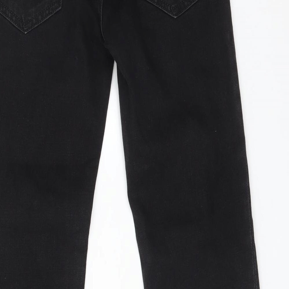 Gap Girls Black   Straight Jeans Size 12 Years