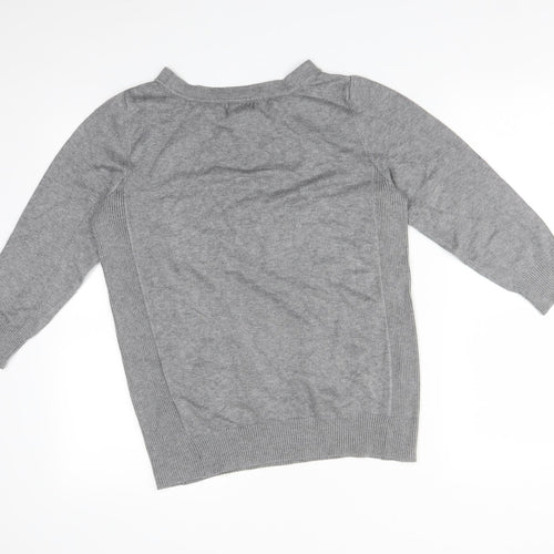 JOSEPHA Womens Grey   Basic T-Shirt Size M