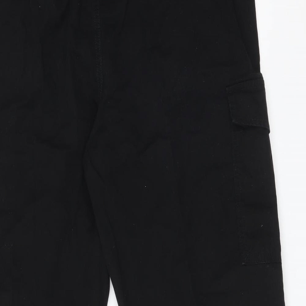 Mountain Warehouse Mens Black   Cargo Trousers Size 34 L27 in