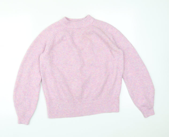 M&S Womens Multicoloured Pullover Sweatshirt Size S