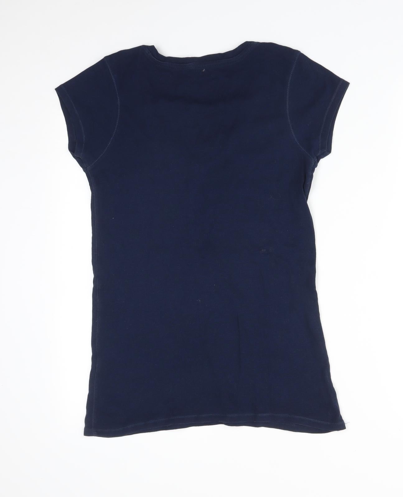 Atmosphere Womens Blue   Basic T-Shirt Size 16