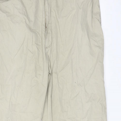BOSTON CREW Mens Beige   Chino Trousers Size 38 L29 in