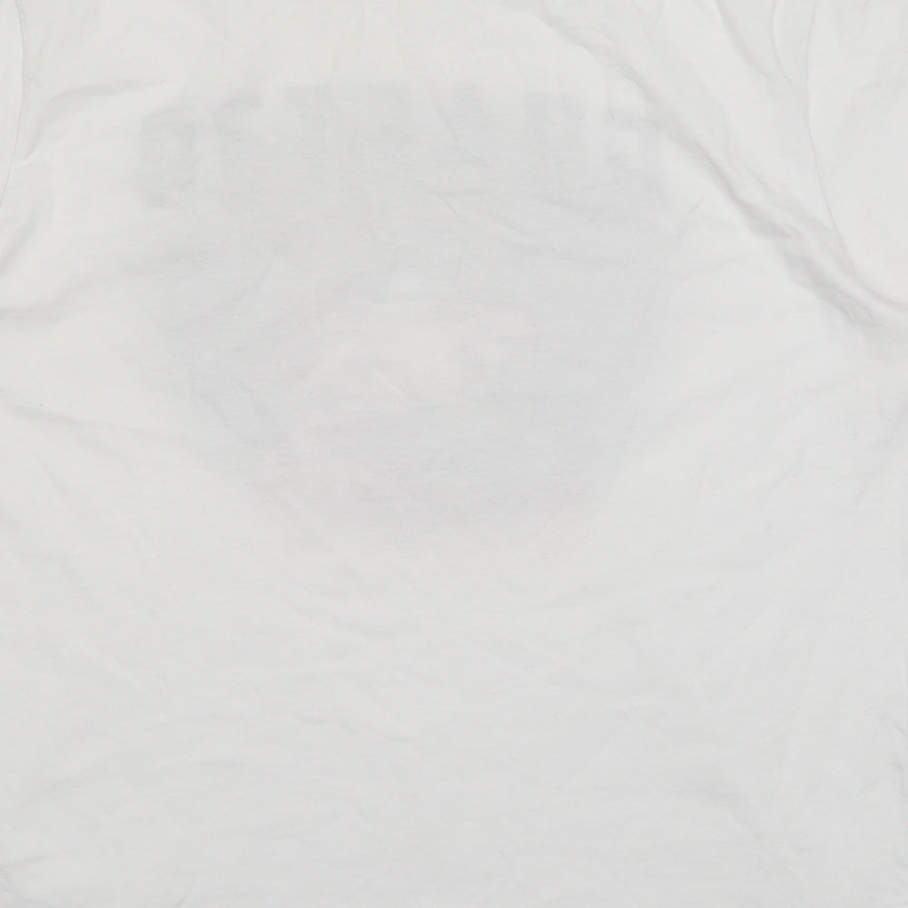 Grafter Mens White    T-Shirt Size S  - Grafter Mediocrity is a Sin