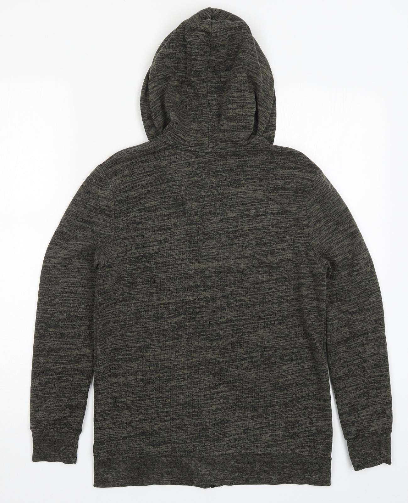 H&M Boys Green   Full Zip Hoodie Size 11-12 Years
