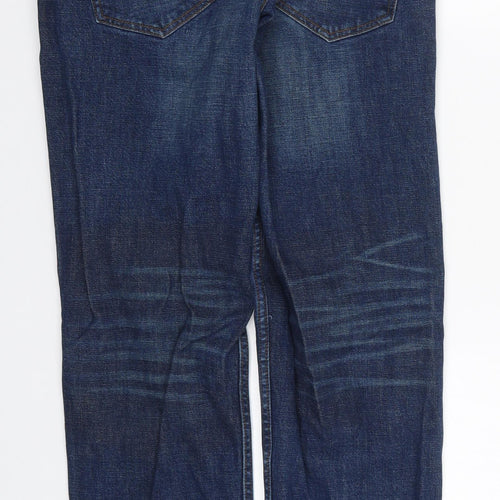 NEXT Mens Blue  Denim Straight Jeans Size 32 L31 in