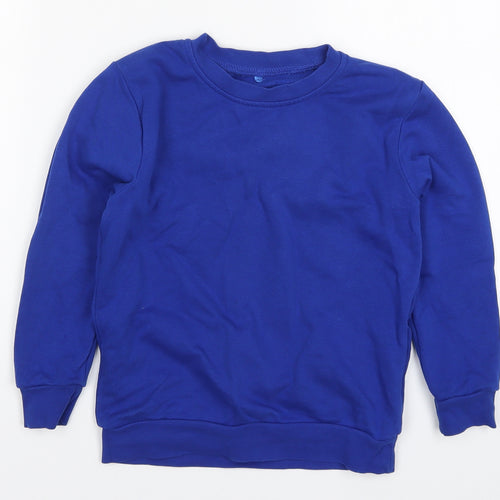 George Boys Blue   Pullover Sweatshirt Size 7-8 Years