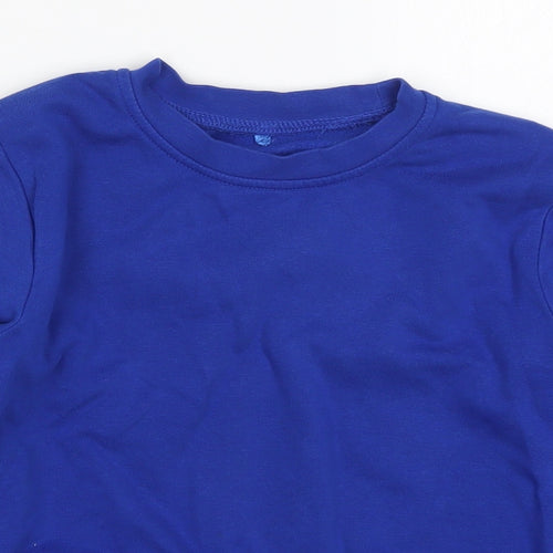 George Boys Blue   Pullover Sweatshirt Size 7-8 Years