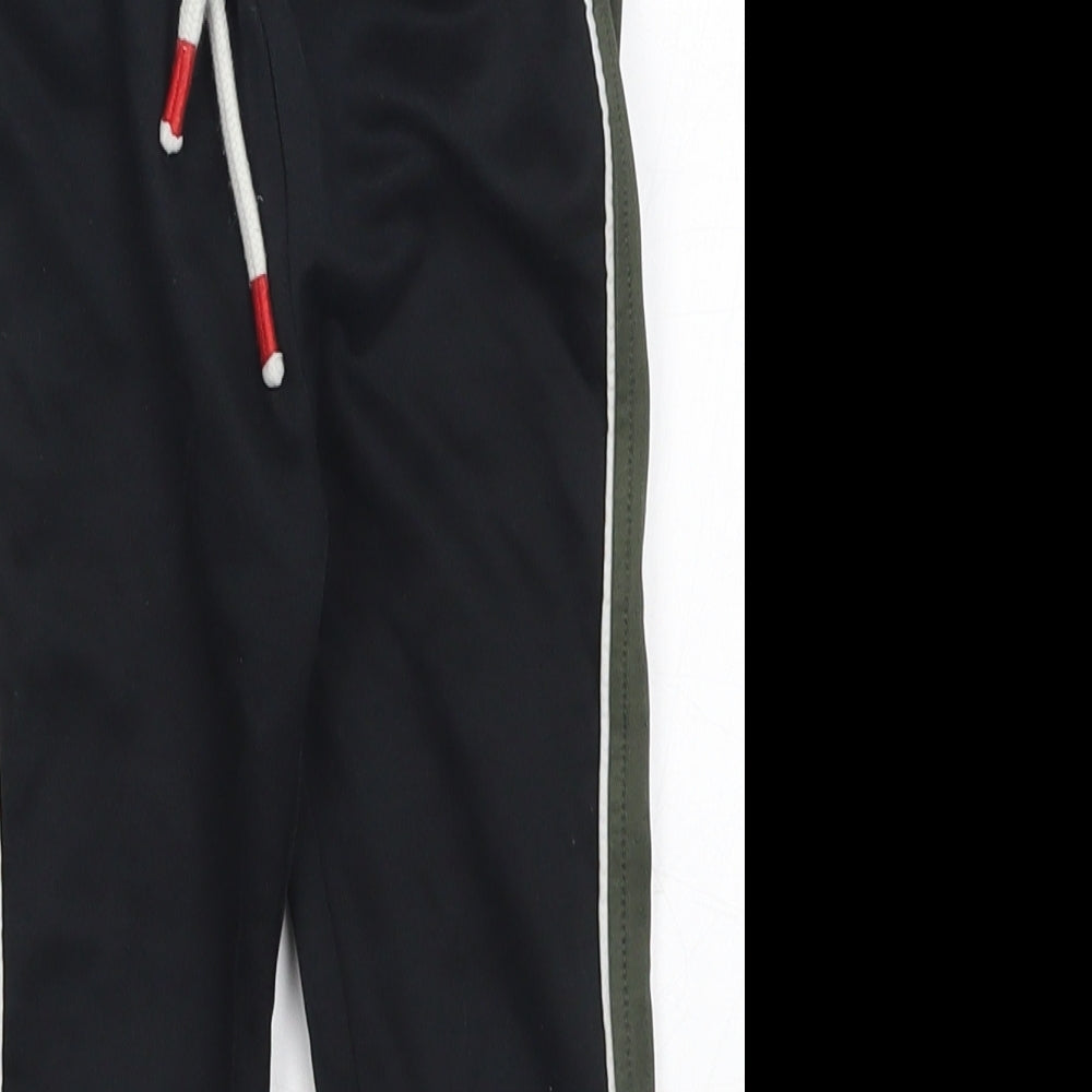 Marks and Spencer Boys Multicoloured Colourblock  Sweatpants Trousers Size 3-4 Years