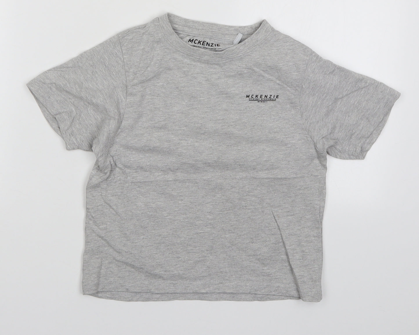 McKenzie Boys Red   Basic T-Shirt Size 7-8 Years