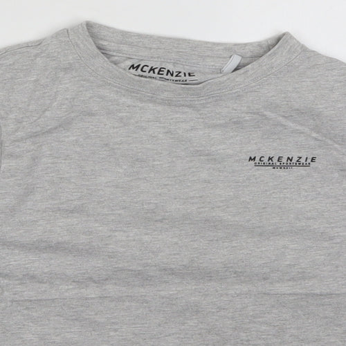 McKenzie Boys Red   Basic T-Shirt Size 7-8 Years