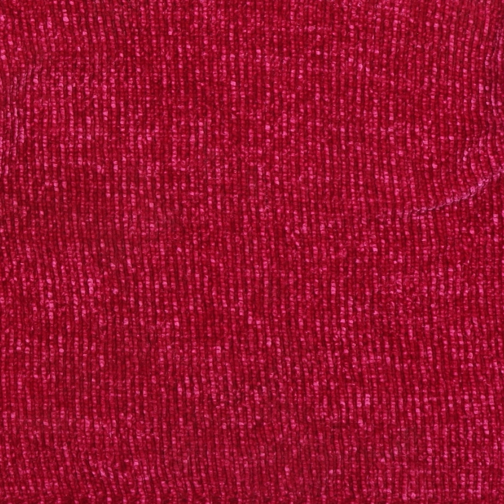F&F Womens Pink  Knit Pullover Jumper Size 12