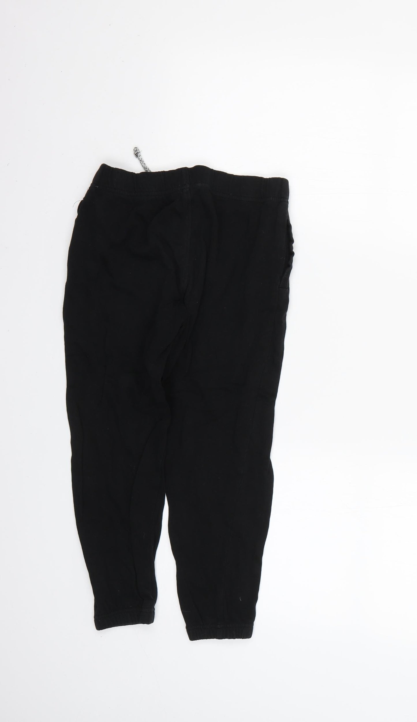 pep&co Boys Black   Jogger Trousers Size 8-9 Years