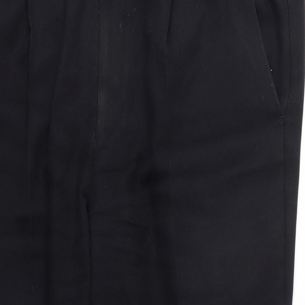 Taylor & Wright Mens Black   Trousers  Size 42 L28 in