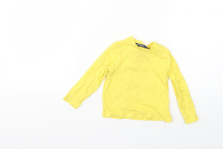 F&F Baby Yellow Basic T-Shirt Size 9-12 Months