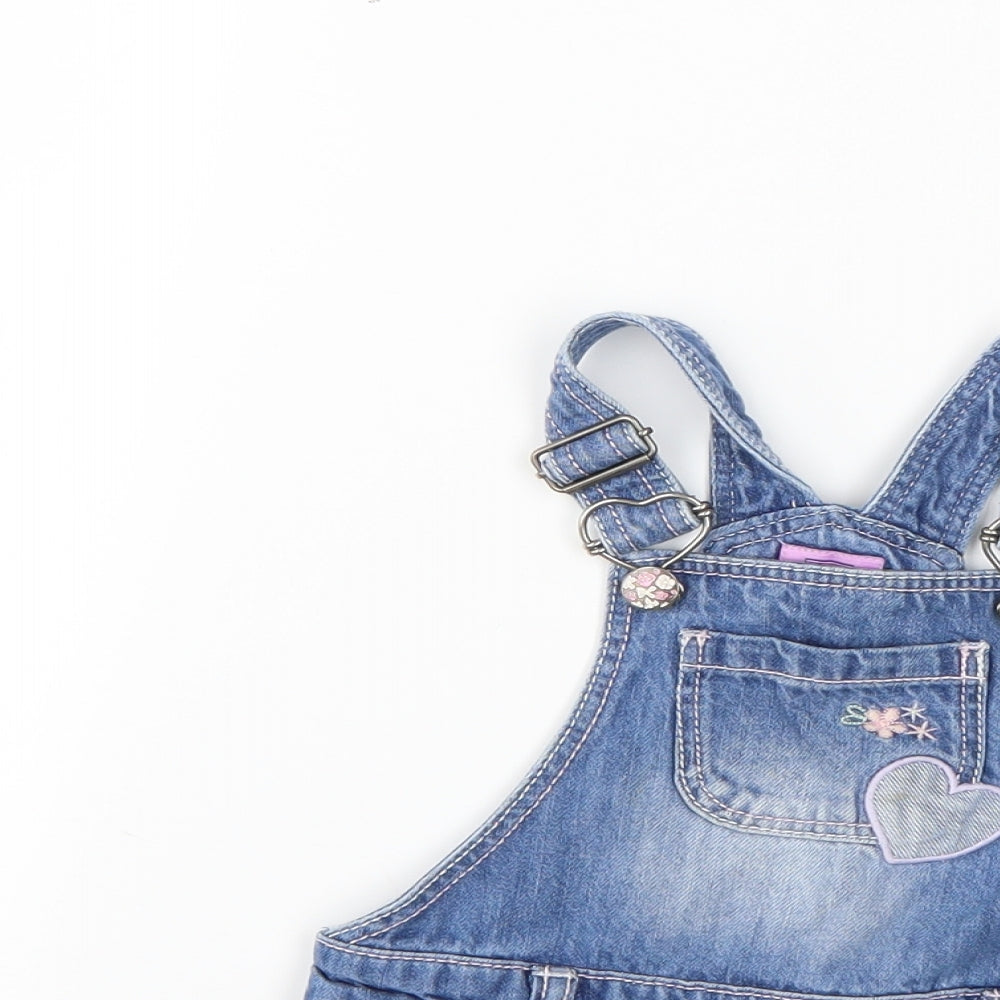 F&F Baby Blue   Dungaree Outfit/Set Size 18-24 Months