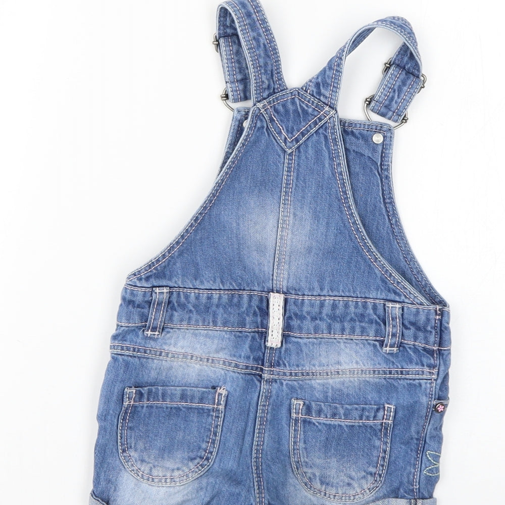 F&F Baby Blue   Dungaree Outfit/Set Size 18-24 Months
