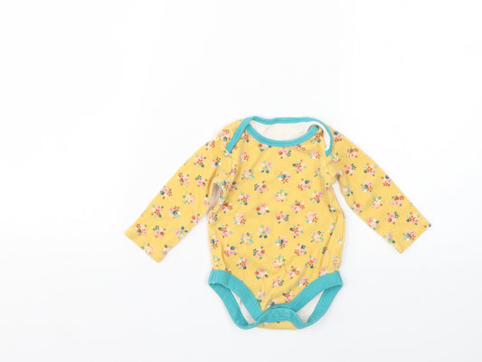 TU Baby Yellow Flecked  Babygrow One-Piece Size 3-6 Months