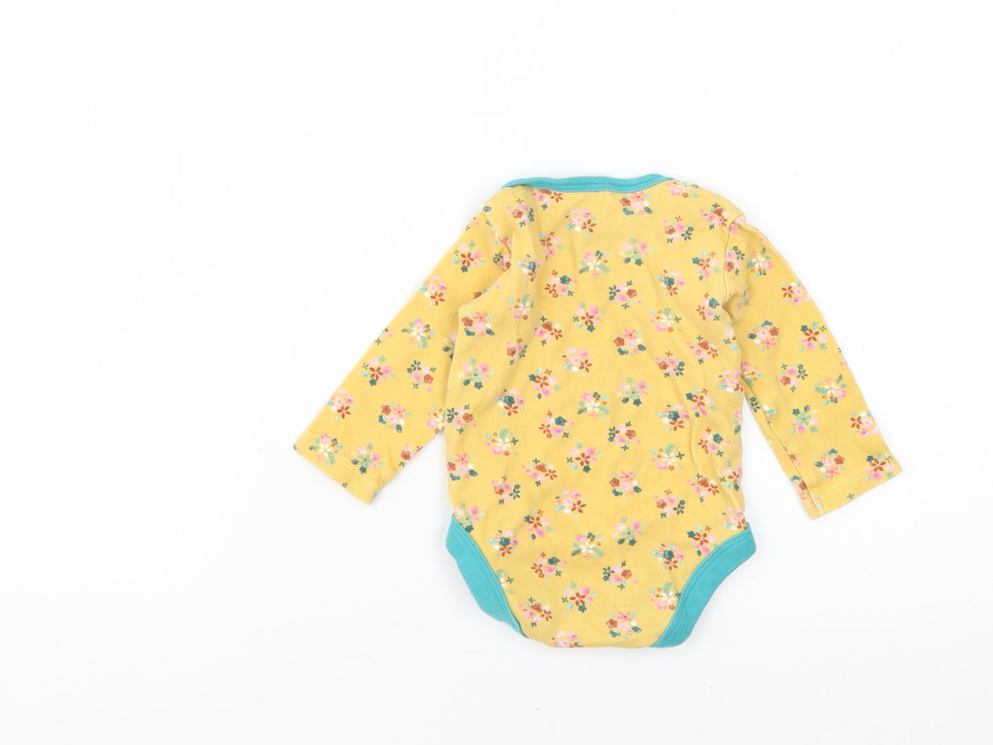 TU Baby Yellow Flecked  Babygrow One-Piece Size 3-6 Months