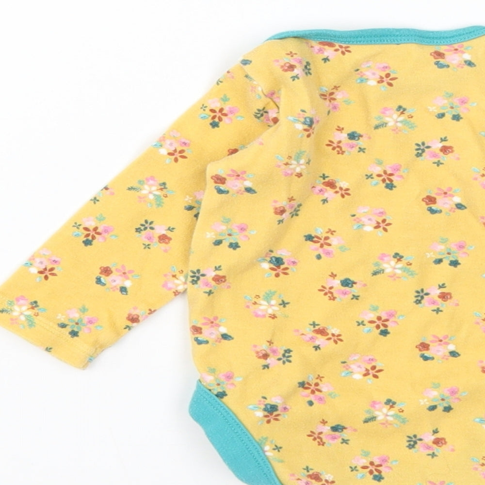 TU Baby Yellow Flecked  Babygrow One-Piece Size 3-6 Months