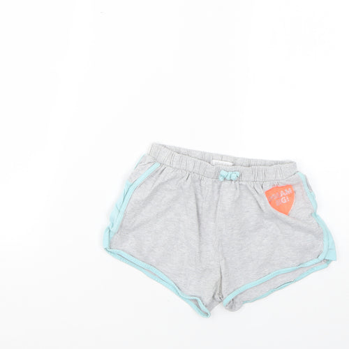 Blue Zoo Girls Grey   Sweat Shorts Size 7-8 Years
