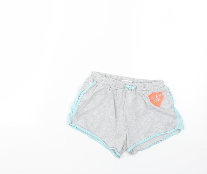 Blue Zoo Girls Grey   Sweat Shorts Size 7-8 Years