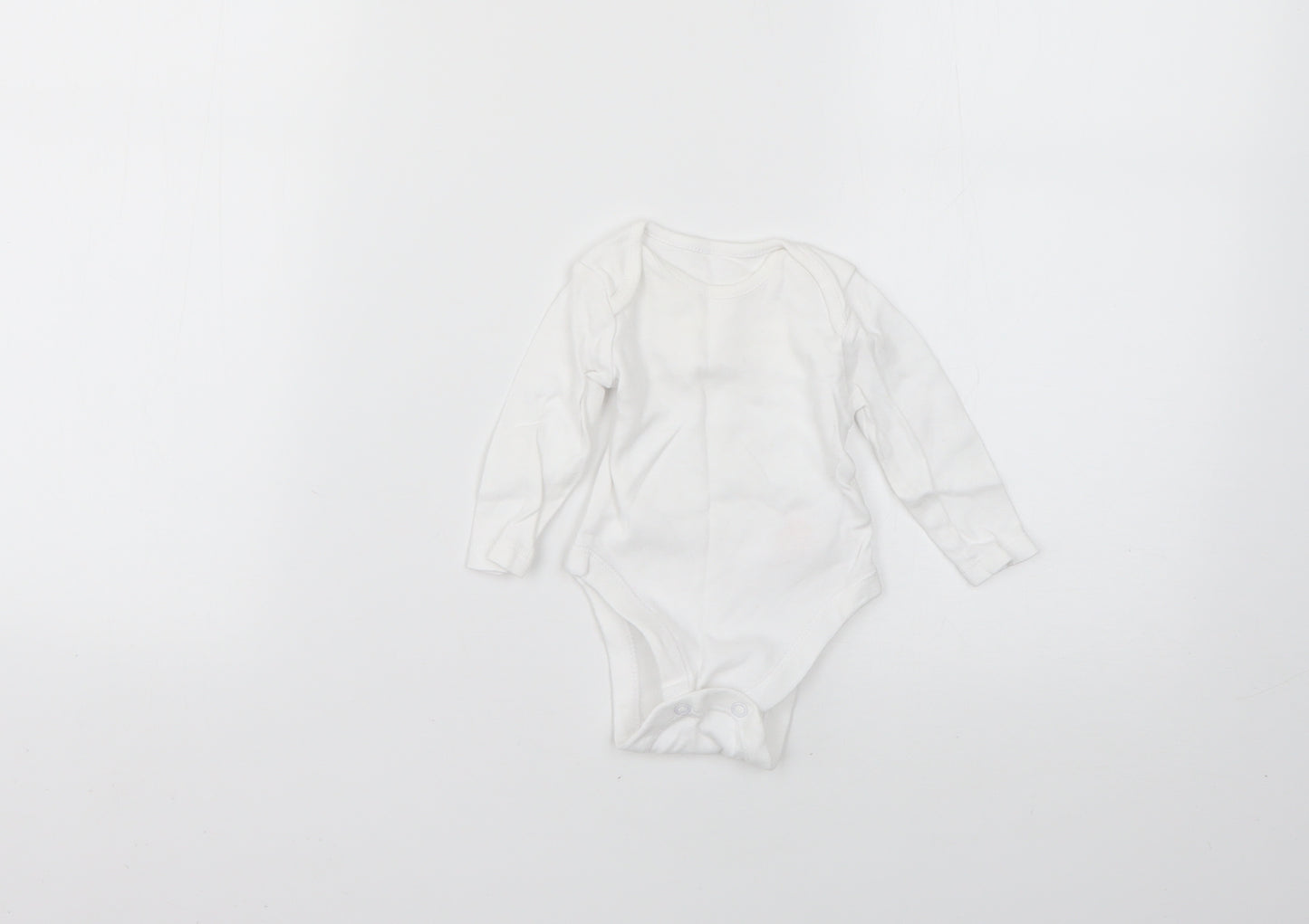 F&F Baby White   Babygrow One-Piece Size 0-3 Months