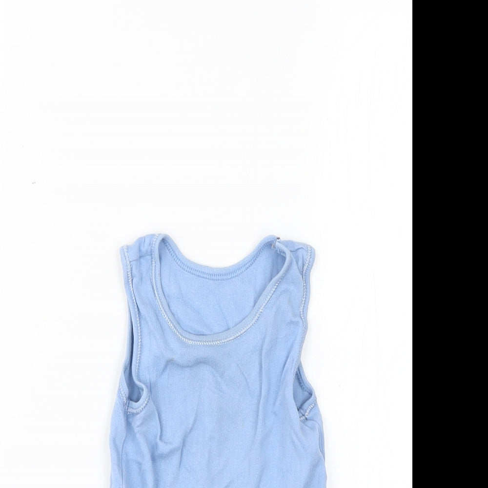 George Baby Blue   Babygrow One-Piece Size 9-12 Months