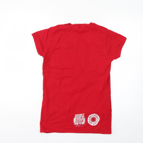 Gildan Womens Red   Basic T-Shirt Size L