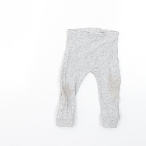 Matalan Baby Grey   Jogger Trousers Size 9-12 Months