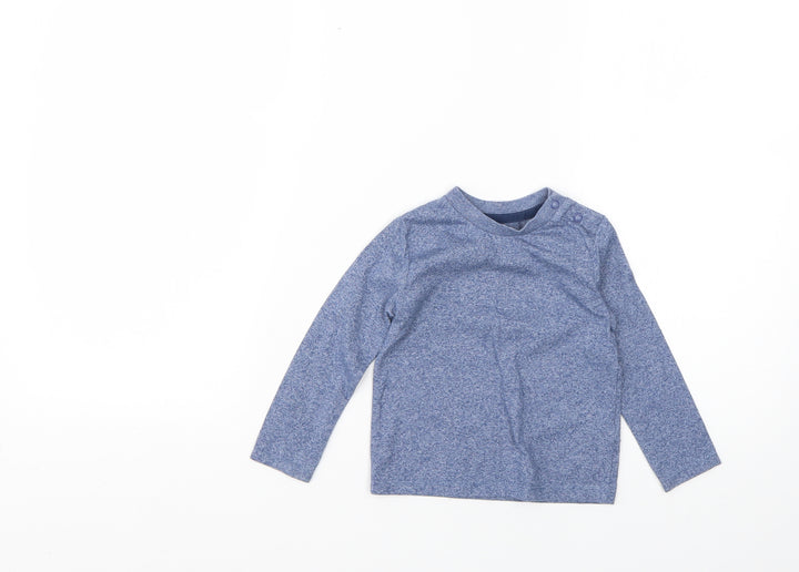 F&F Baby Blue Basic T-Shirt Size 9-12 Months