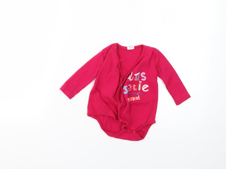 TISSAIA Baby Pink Babygrow One-Piece Size 6-9 Months
