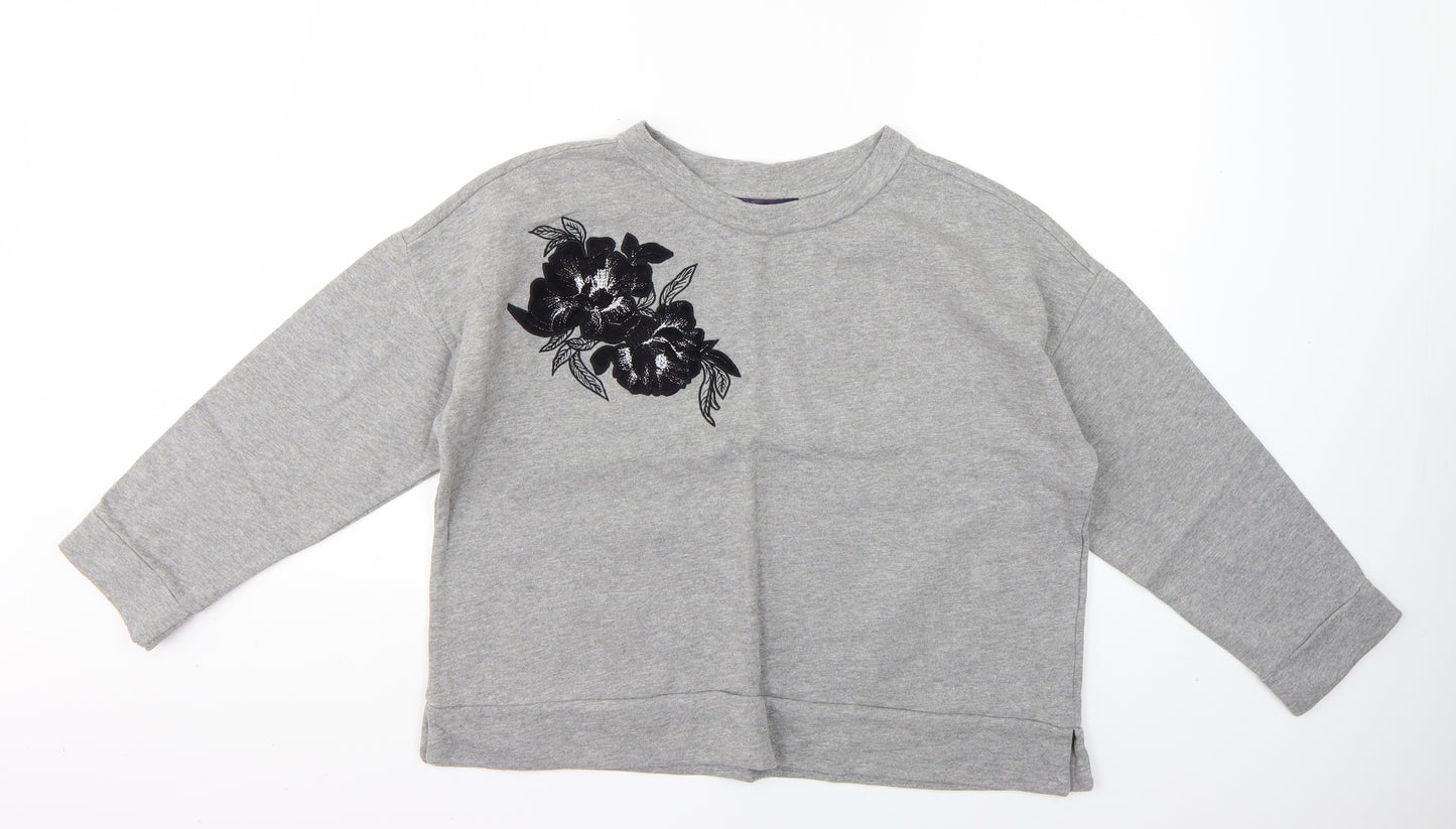 Marks and Spencer Womens Grey   Pullover Jumper Size 16
