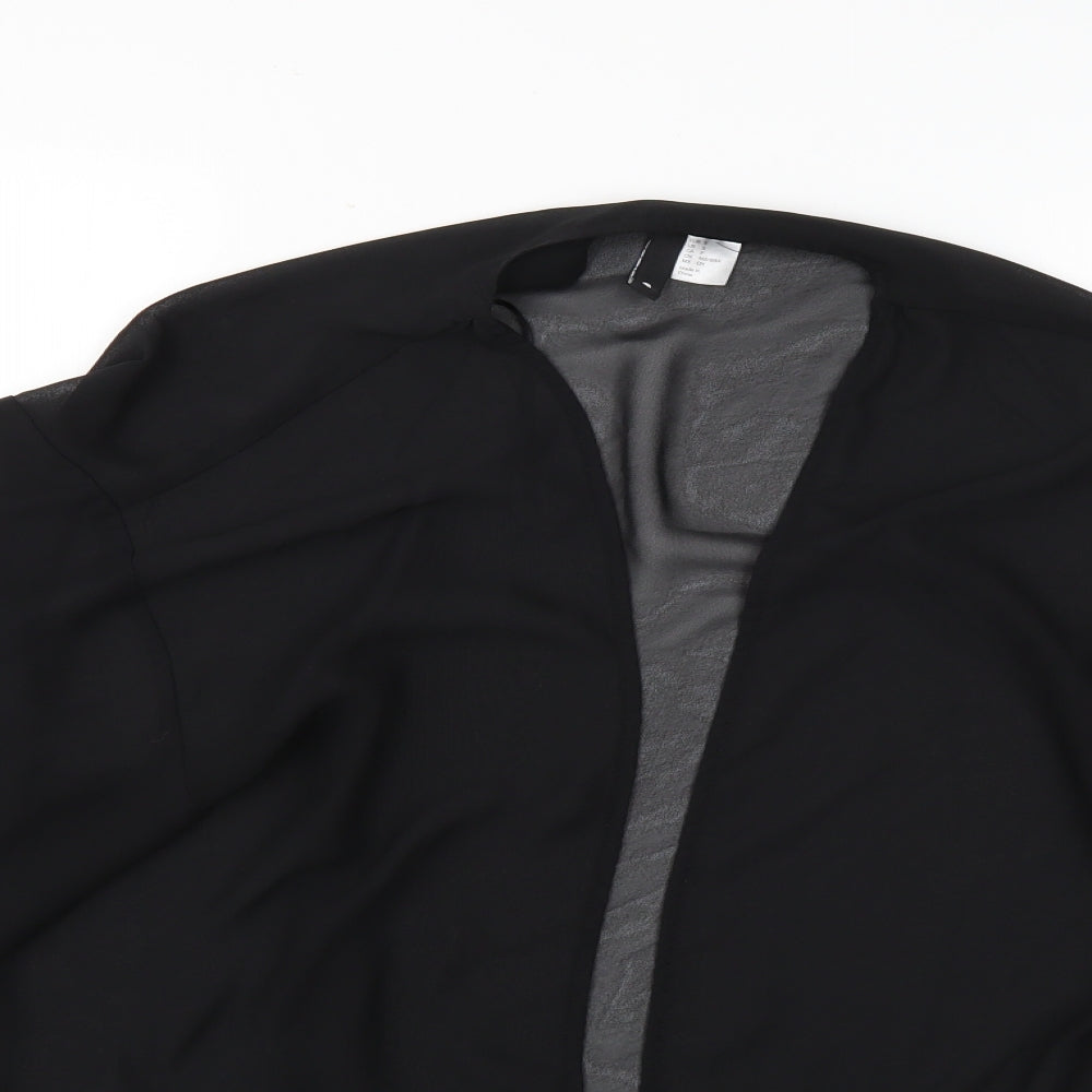 H&M Womens Black   Cardigan Jumper Size S