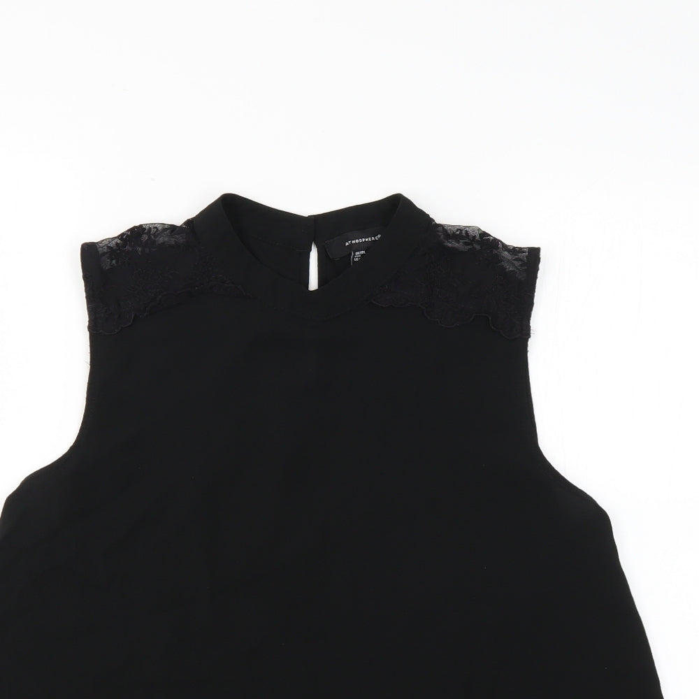 Atmosphere Womens Black   Basic Blouse Size 12