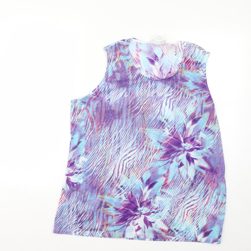 millers Womens Multicoloured Floral  Basic T-Shirt Size 18