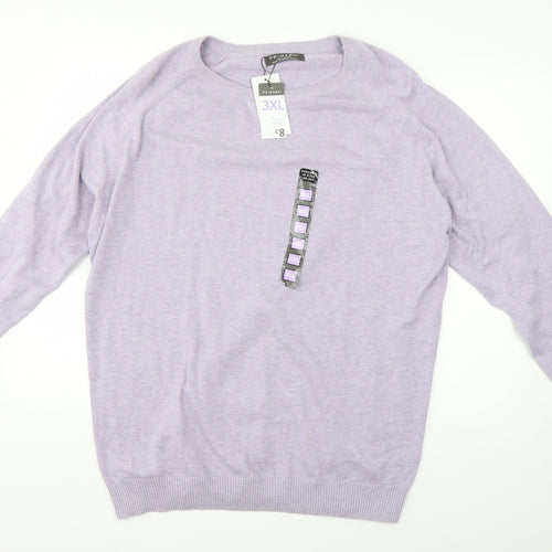 Primark Mens Purple   Pullover Jumper Size 3XL