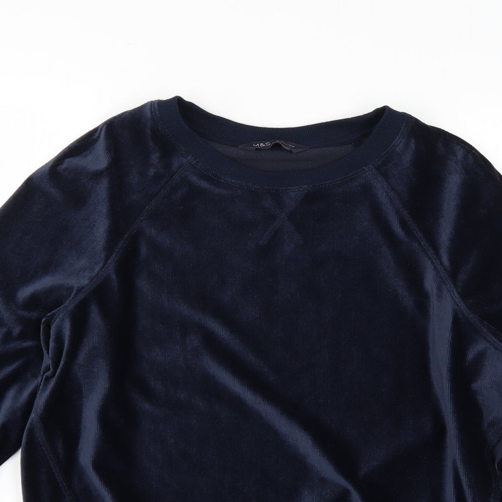 Marks and Spencer Womens Blue   Pullover Jumper Size 10